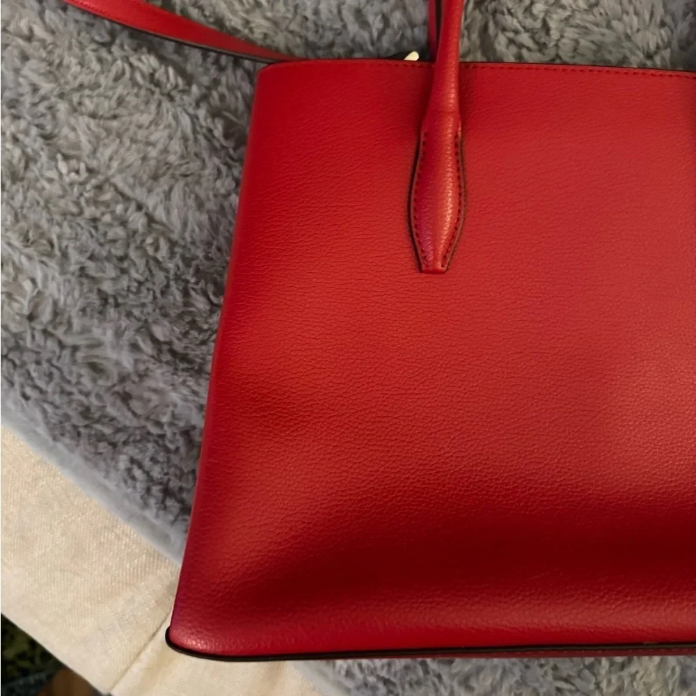 KATE SPADE Cherry Red Eva Medium Satchel